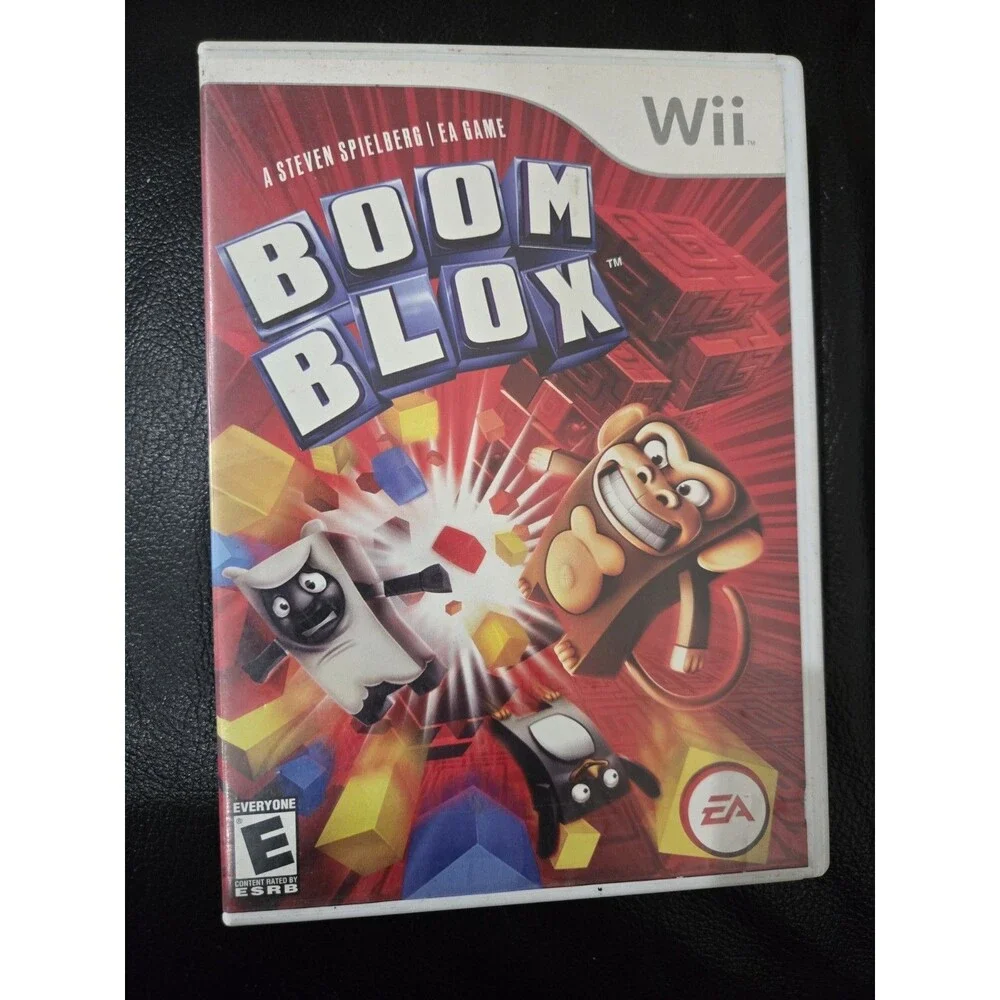 Boom Blox Nintendo Wii 2008 Video Game Complete Tested And Works